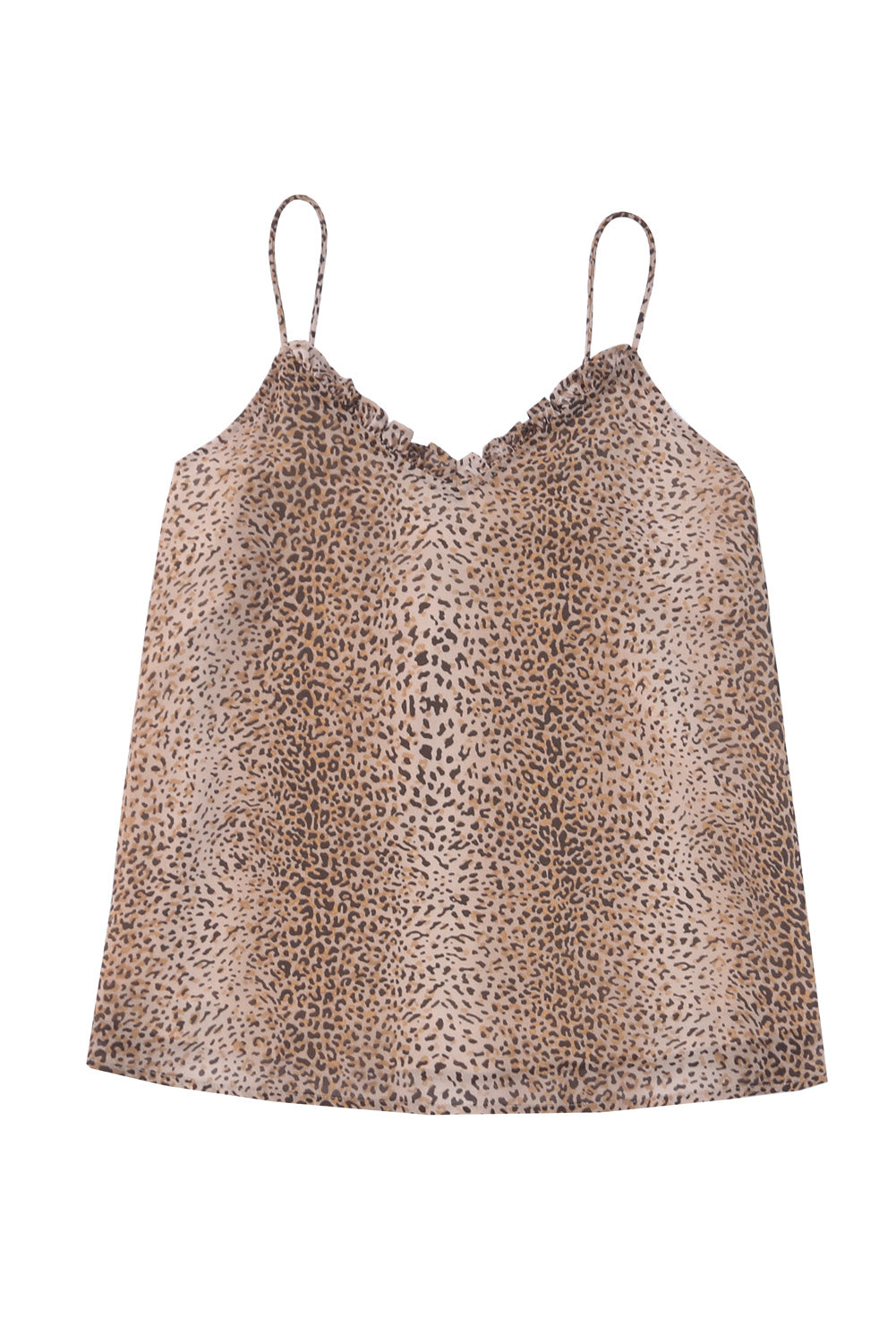 Pink Cheetah Print Shift Tank