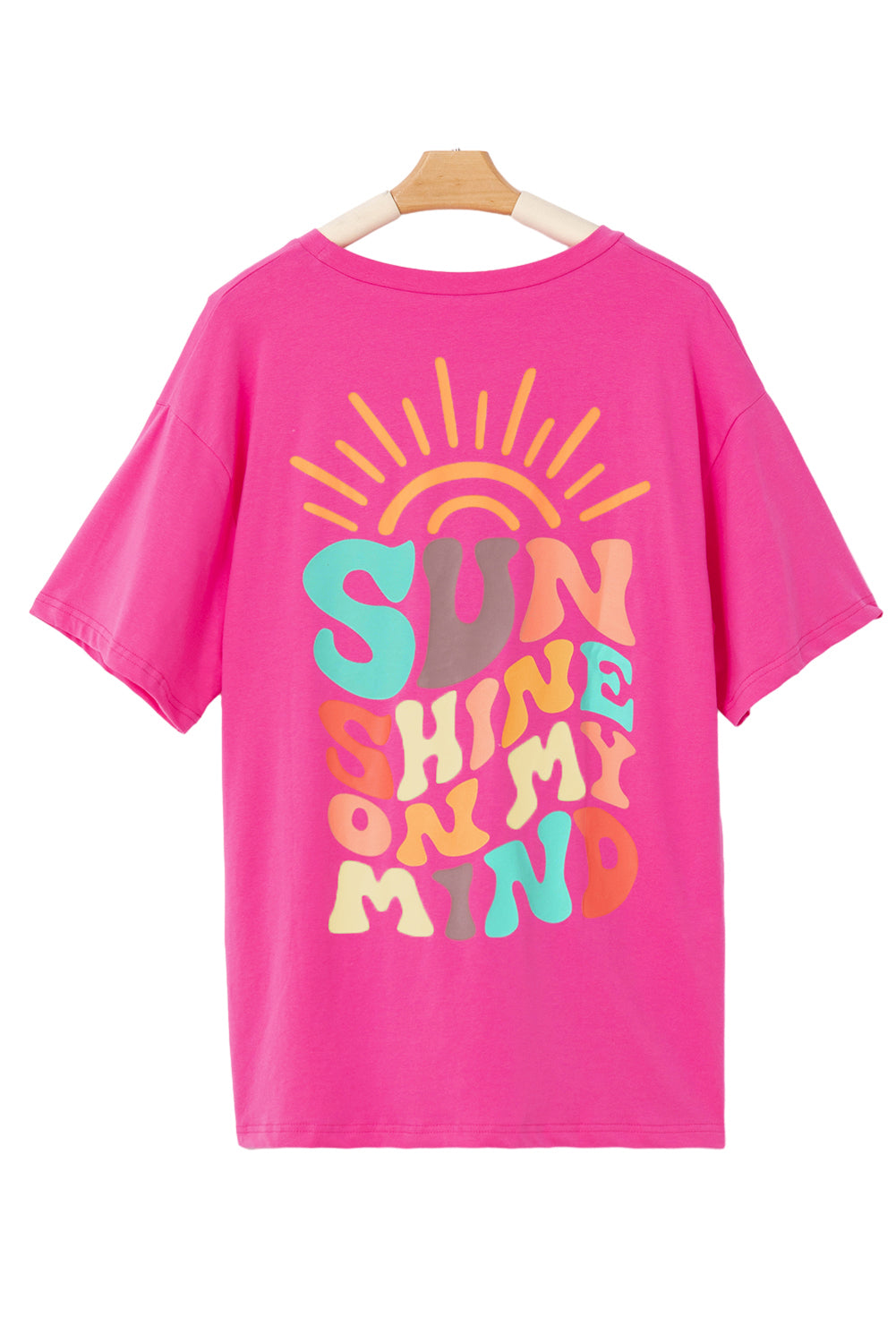 Mint Green SUNSHINE ON MY MIND Graphic Tee